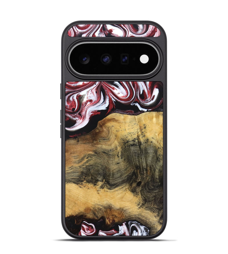 Pixel 11 Pro Wood Phone Case - Reya (Red, 829247)
