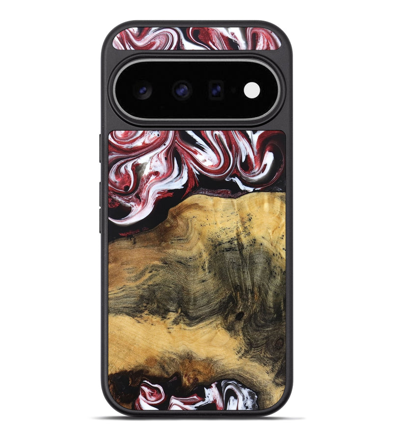 Pixel 11 Pro XL Wood Phone Case - Reya (Red, 829247)