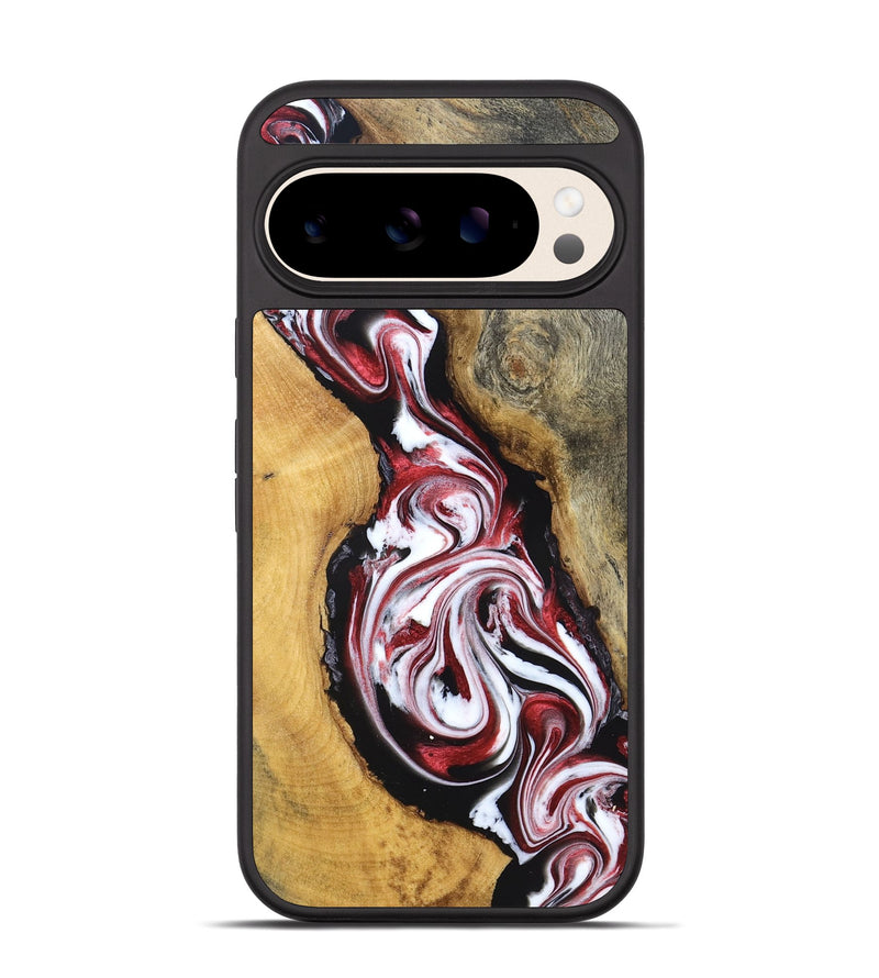 Pixel 10 Wood Phone Case - Estelle (Red, 829249)