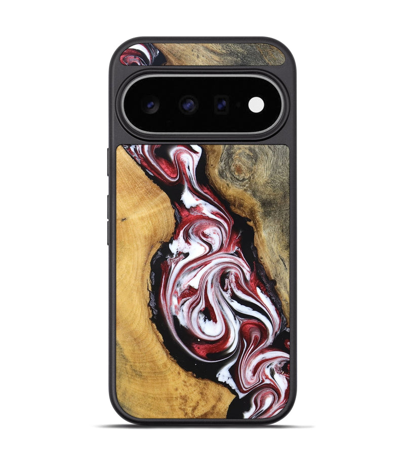 Pixel 11 Pro Wood Phone Case - Estelle (Red, 829249)