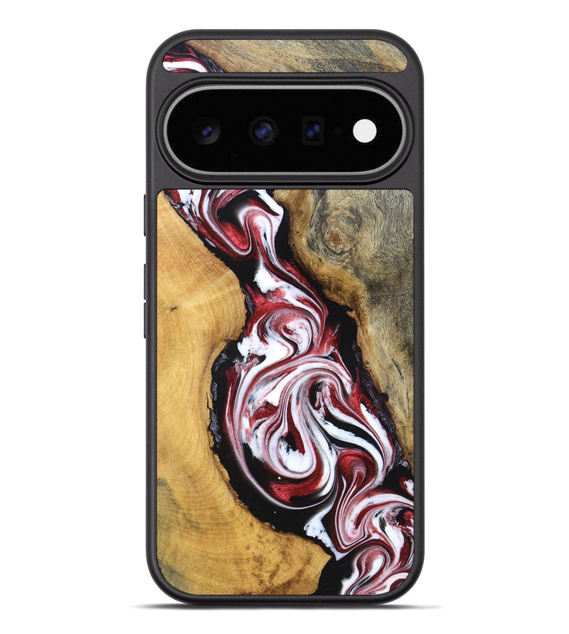 Pixel 11 Pro XL Wood Phone Case - Estelle (Red, 829249)