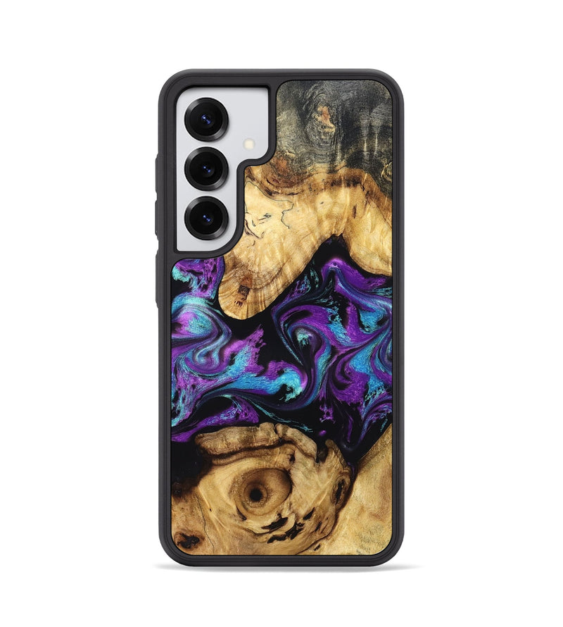 Galaxy S25 Wood Phone Case - Linsey (Purple, 829253)