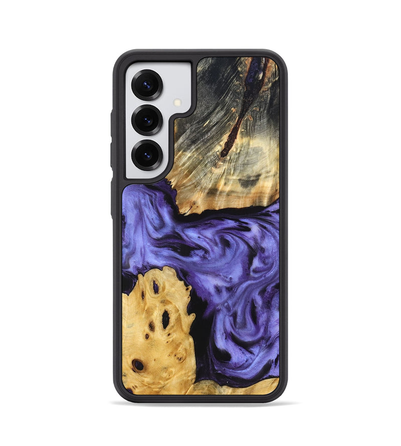 Galaxy S25 Wood Phone Case - Clem (Purple, 829256)