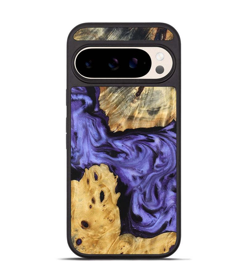 Pixel 10 Wood Phone Case - Clem (Purple, 829256)