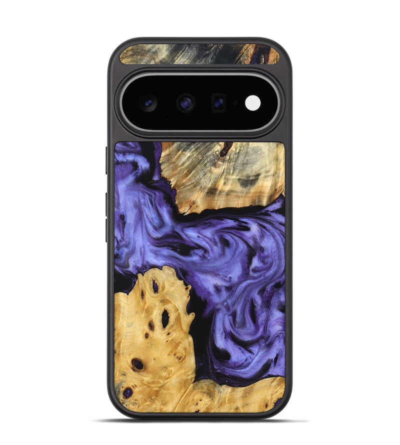 Pixel 11 Wood Phone Case - Clem (Purple, 829256)