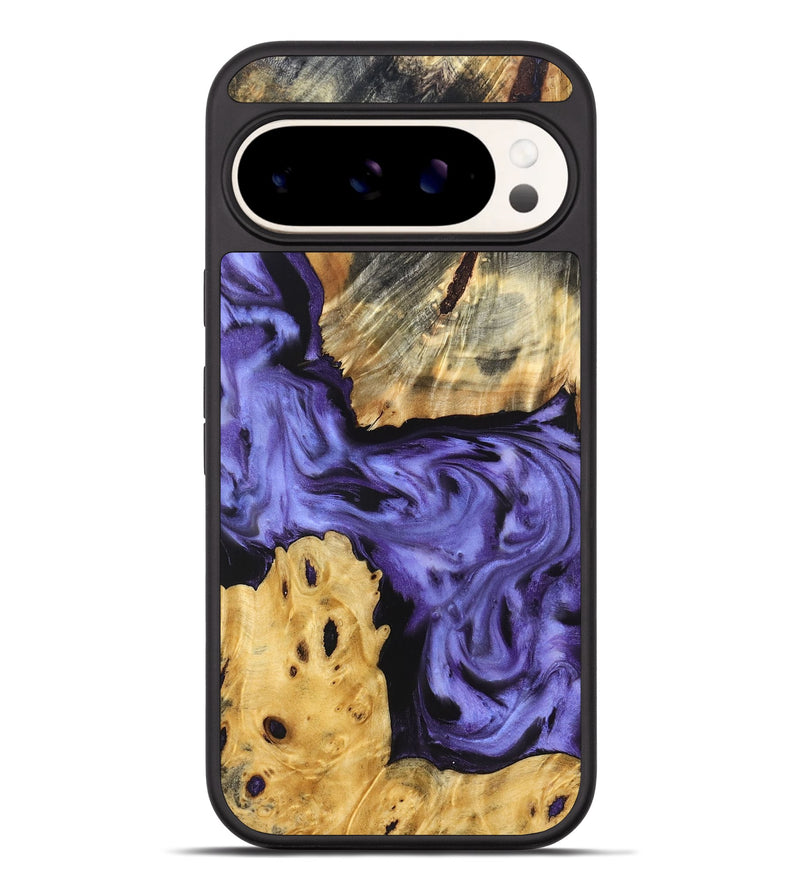 Pixel 9 Pro XL Wood Phone Case - Clem (Purple, 829256)