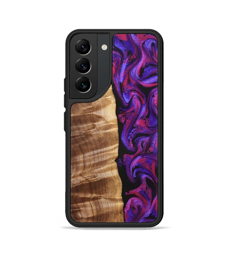 Galaxy S22 Wood Phone Case - Maye (Purple, 829257)