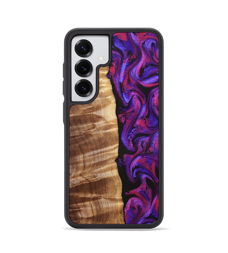 Galaxy S25 Wood Phone Case - Maye (Purple, 829257)