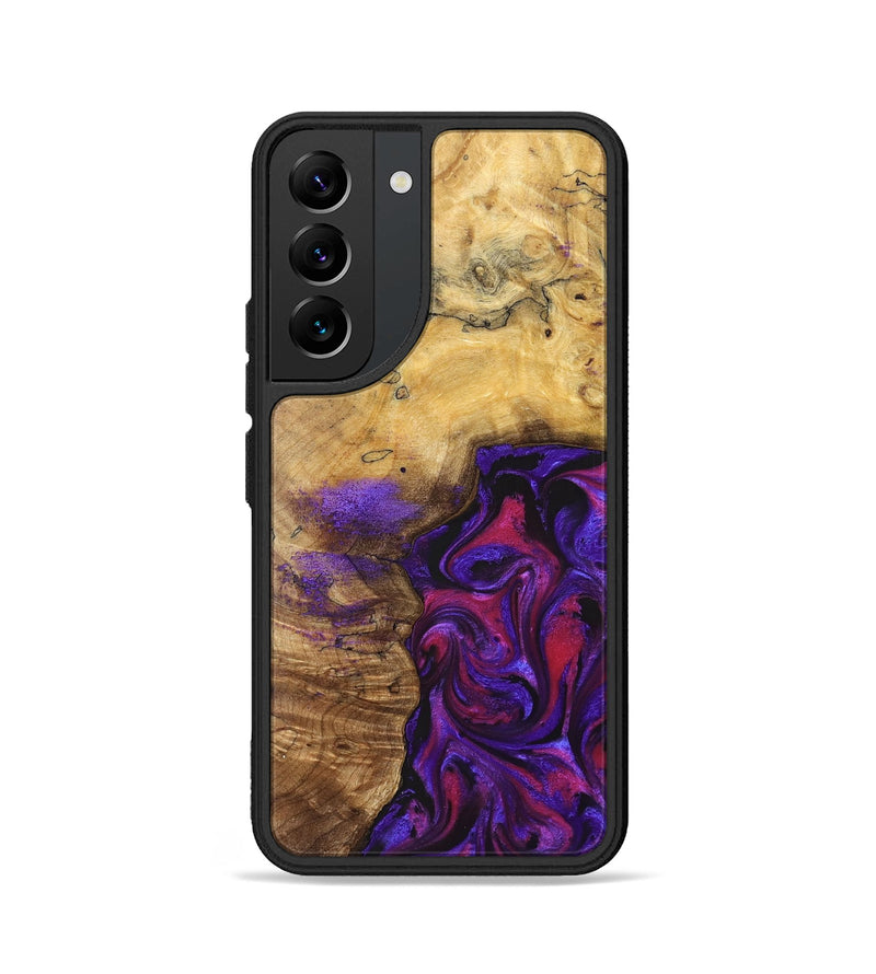 Galaxy S22 Wood Phone Case - Keara (Purple, 829259)