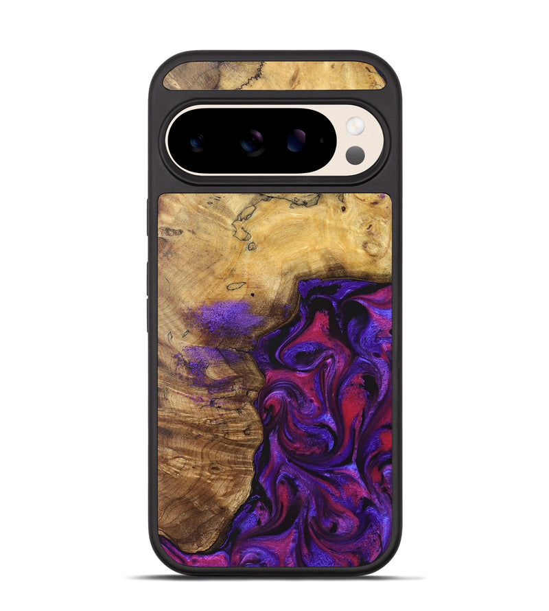 Pixel 10 Wood Phone Case - Keara (Purple, 829259)