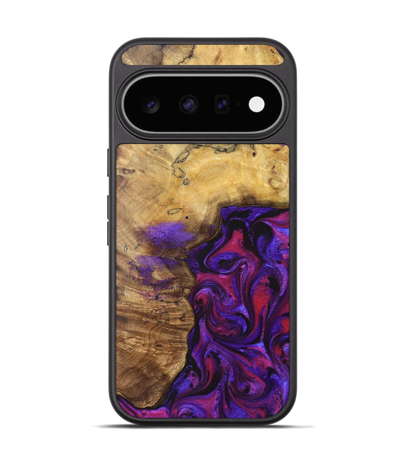 Pixel 11 Wood Phone Case - Keara (Purple, 829259)