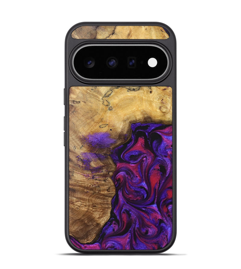 Pixel 11 Pro Wood Phone Case - Keara (Purple, 829259)