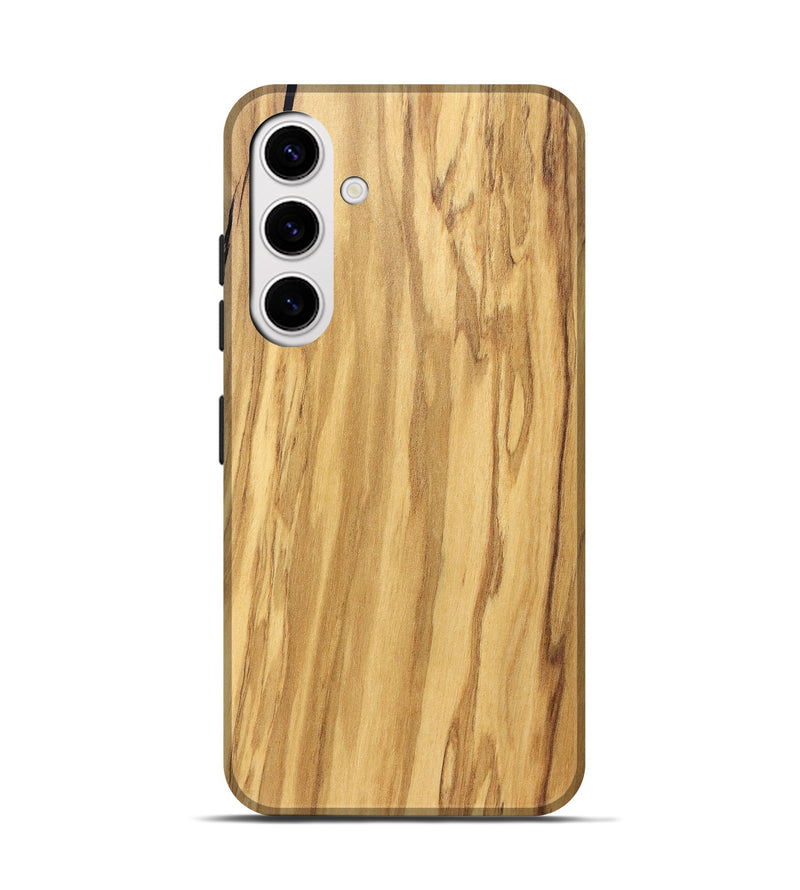 Galaxy S25 Wood Live Edge Phone Case - Mael (Solid Wood, 829267)