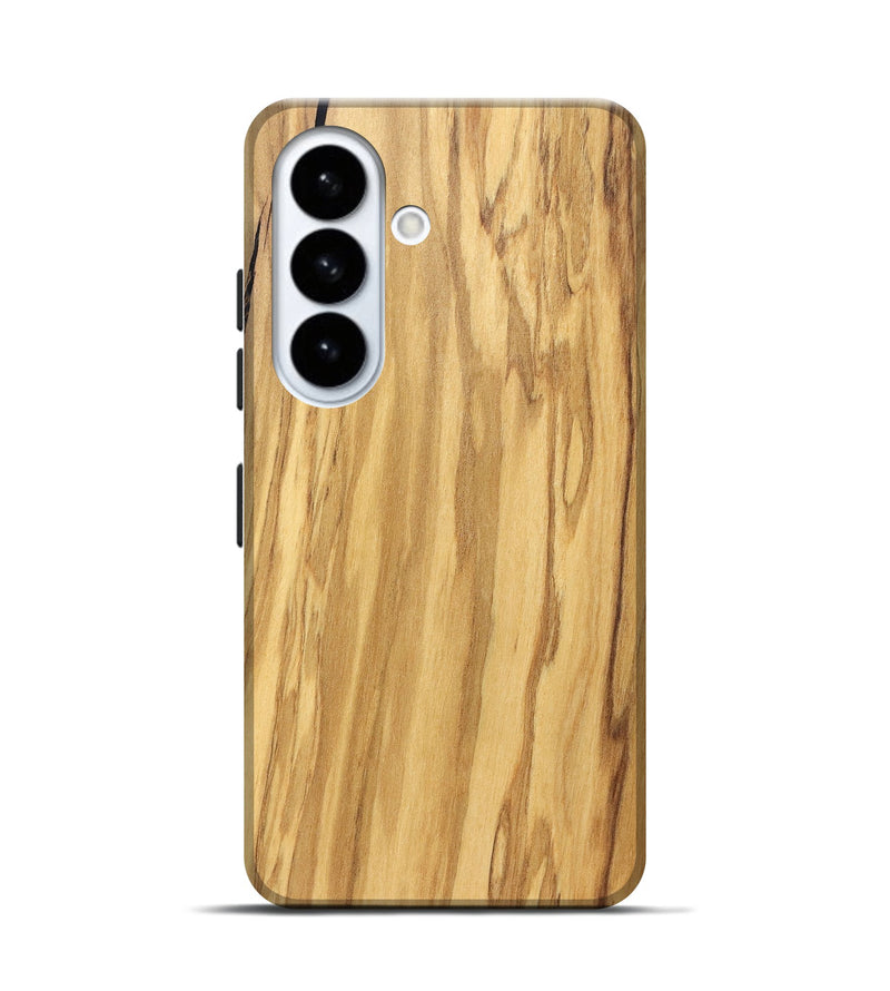 Galaxy S26 Wood Live Edge Phone Case - Mael (Solid Wood, 829267)