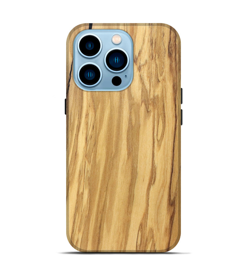 iPhone 14 Pro Wood Live Edge Phone Case - Mael (Solid Wood, 829267)
