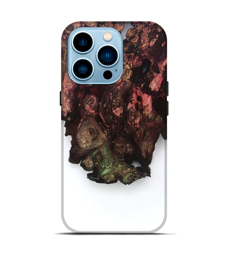 iPhone 14 Pro Wood Live Edge Phone Case - Jaleesa (Clear, 829270)