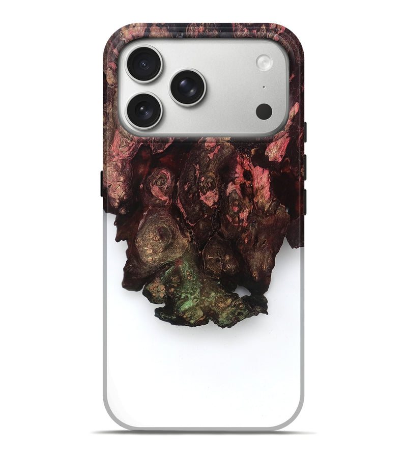 iPhone 17 Pro Max Wood Live Edge Phone Case - Jaleesa (Clear, 829270)