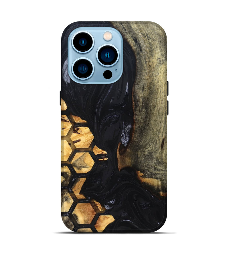 iPhone 14 Pro Wood Live Edge Phone Case - Missy (Pattern, 829271)