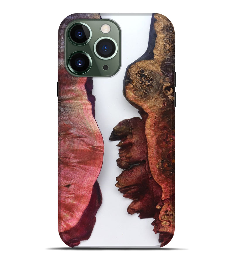 iPhone 13 Pro Max Wood Live Edge Phone Case - Joselin (Clear, 829277)