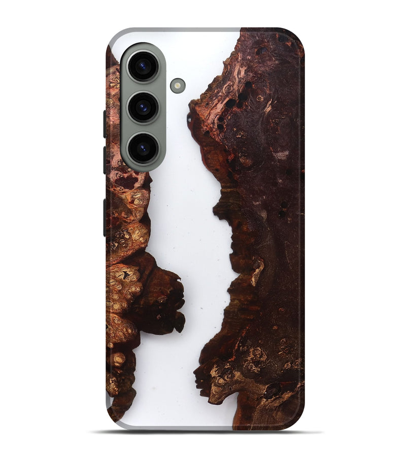 Galaxy S24 Plus Wood Live Edge Phone Case - Brooks (Clear, 829280)