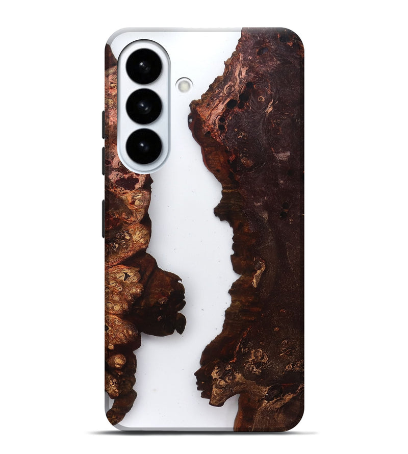 Galaxy S26 Plus Wood Live Edge Phone Case - Brooks (Clear, 829280)