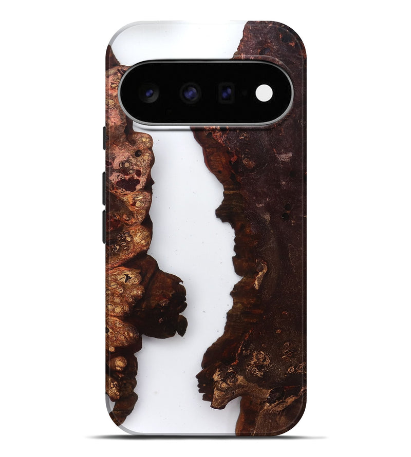 Pixel 11 Pro XL Wood Live Edge Phone Case - Brooks (Clear, 829280)