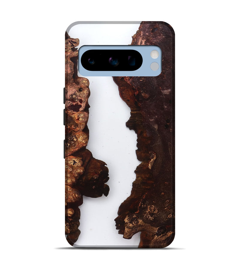 Pixel 8 Pro Wood Live Edge Phone Case - Brooks (Clear, 829280)