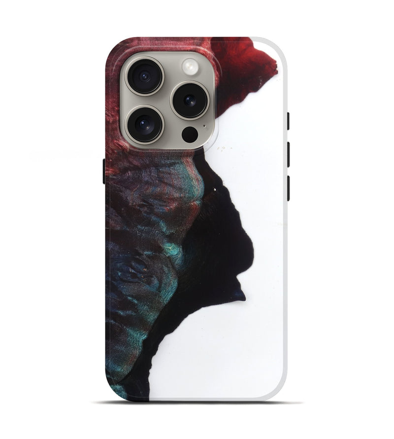 iPhone 16 Pro Wood Live Edge Phone Case - Addison (Clear, 829284)
