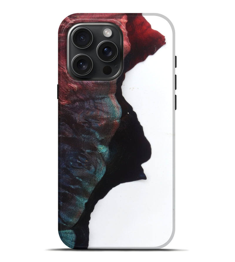 iPhone 16 Pro Max Wood Live Edge Phone Case - Addison (Clear, 829284)