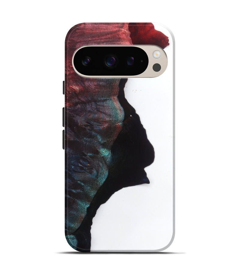Pixel 9 Pro Wood Live Edge Phone Case - Addison (Clear, 829284)