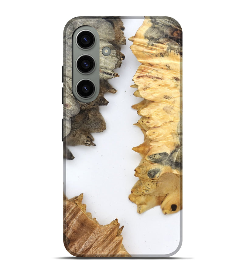 Galaxy S24 Plus Wood Live Edge Phone Case - Sharyn (Clear, 829285)