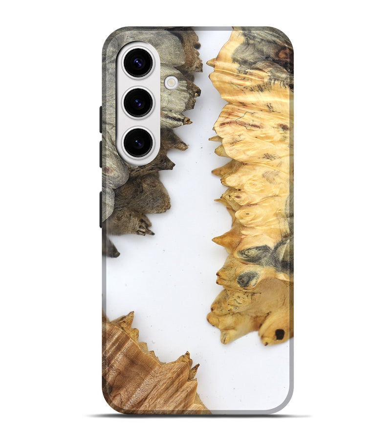Galaxy S25 Plus Wood Live Edge Phone Case - Sharyn (Clear, 829285)