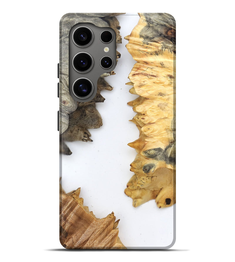 Galaxy S25 Ultra Wood Live Edge Phone Case - Sharyn (Clear, 829285)