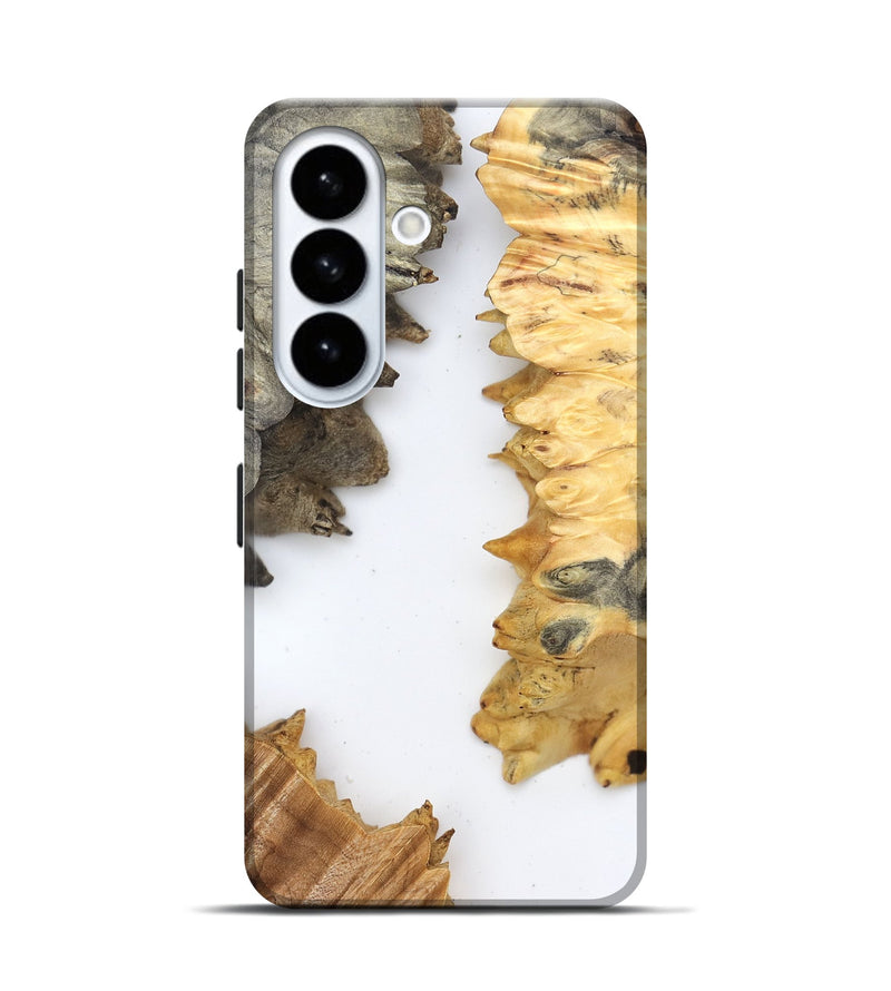 Galaxy S26 Wood Live Edge Phone Case - Sharyn (Clear, 829285)