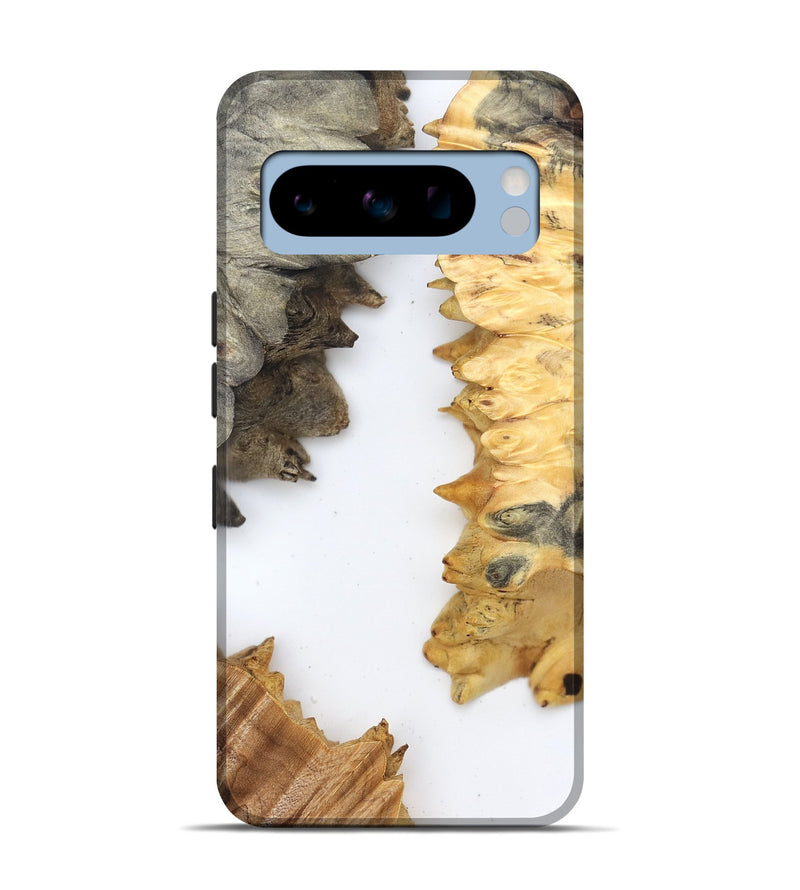 Pixel 8 Pro Wood Live Edge Phone Case - Sharyn (Clear, 829285)