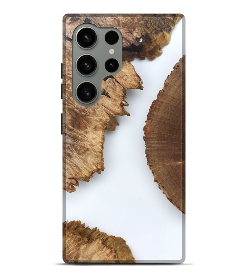 Galaxy S24 Ultra Wood Live Edge Phone Case - Loretta (Clear, 829286)