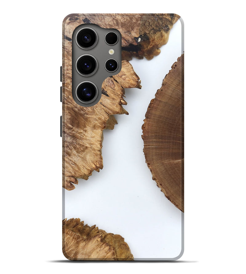 Galaxy S25 Ultra Wood Live Edge Phone Case - Loretta (Clear, 829286)