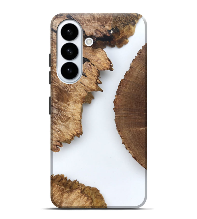 Galaxy S26 Plus Wood Live Edge Phone Case - Loretta (Clear, 829286)