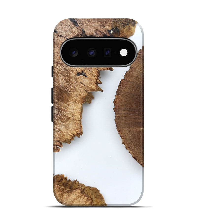 Pixel 11 Wood Live Edge Phone Case - Loretta (Clear, 829286)