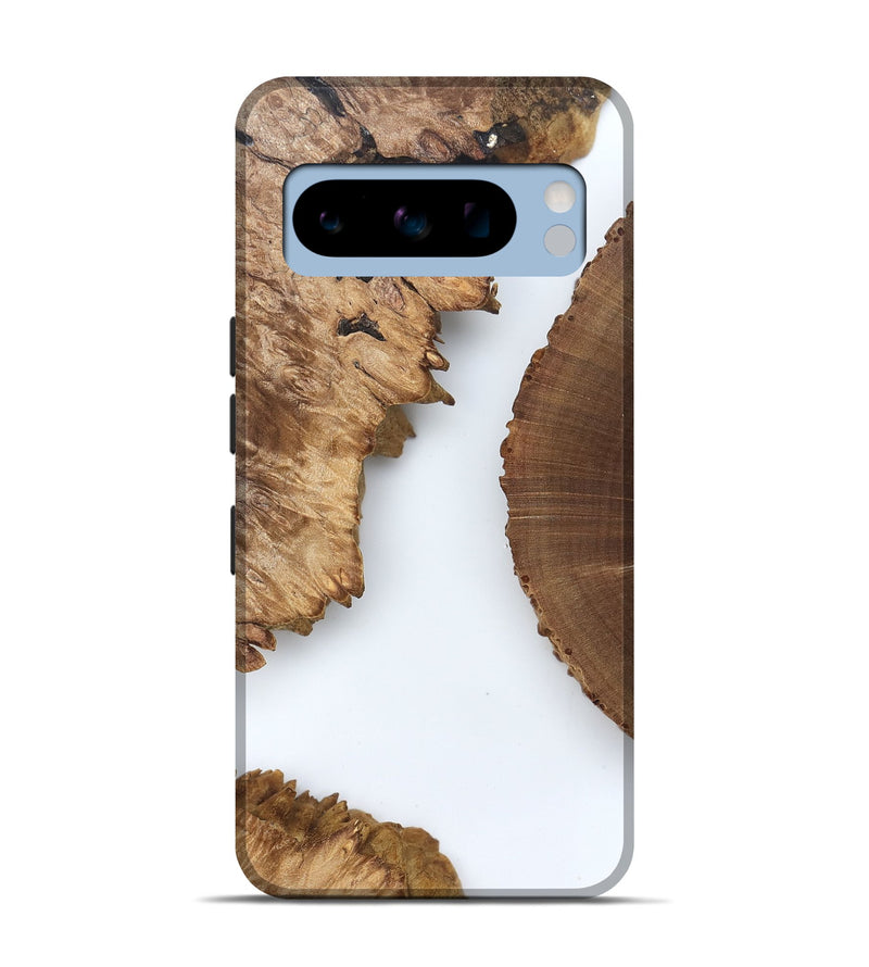 Pixel 8 Pro Wood Live Edge Phone Case - Loretta (Clear, 829286)