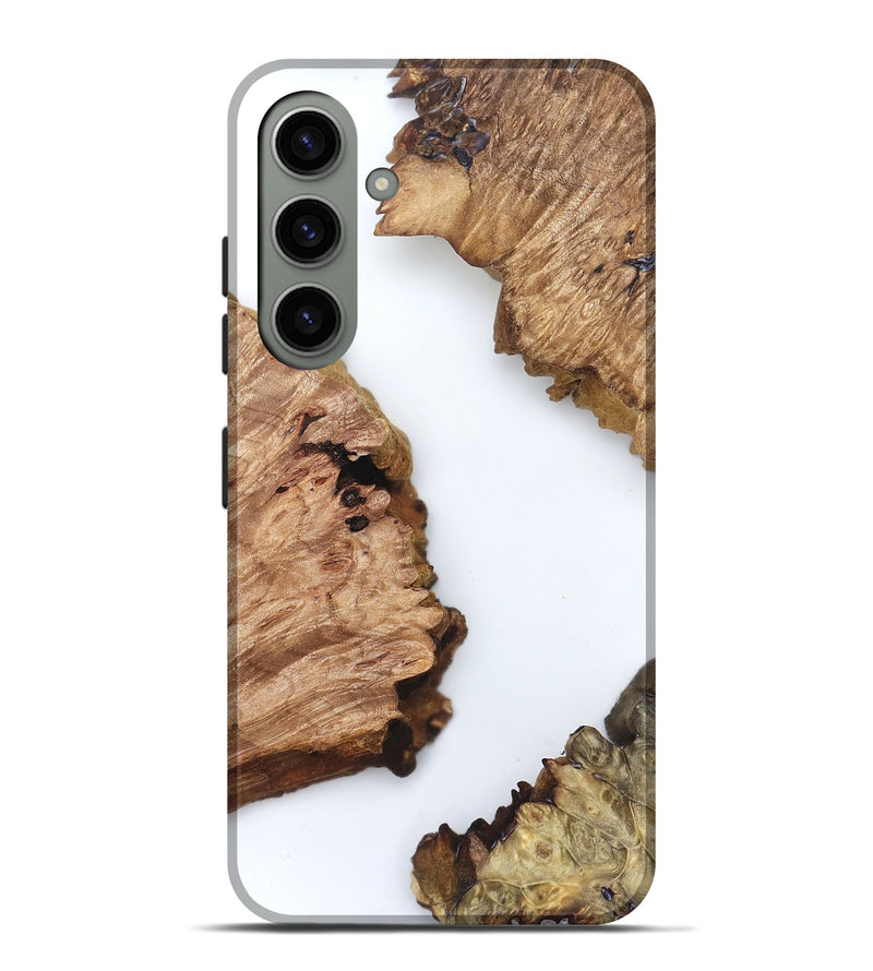 Galaxy S24 Plus Wood Live Edge Phone Case - Brinley (Clear, 829288)