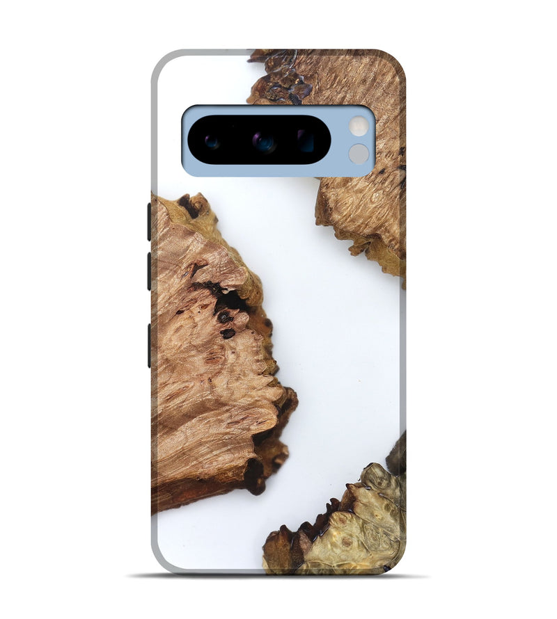 Pixel 8 Pro Wood Live Edge Phone Case - Brinley (Clear, 829288)