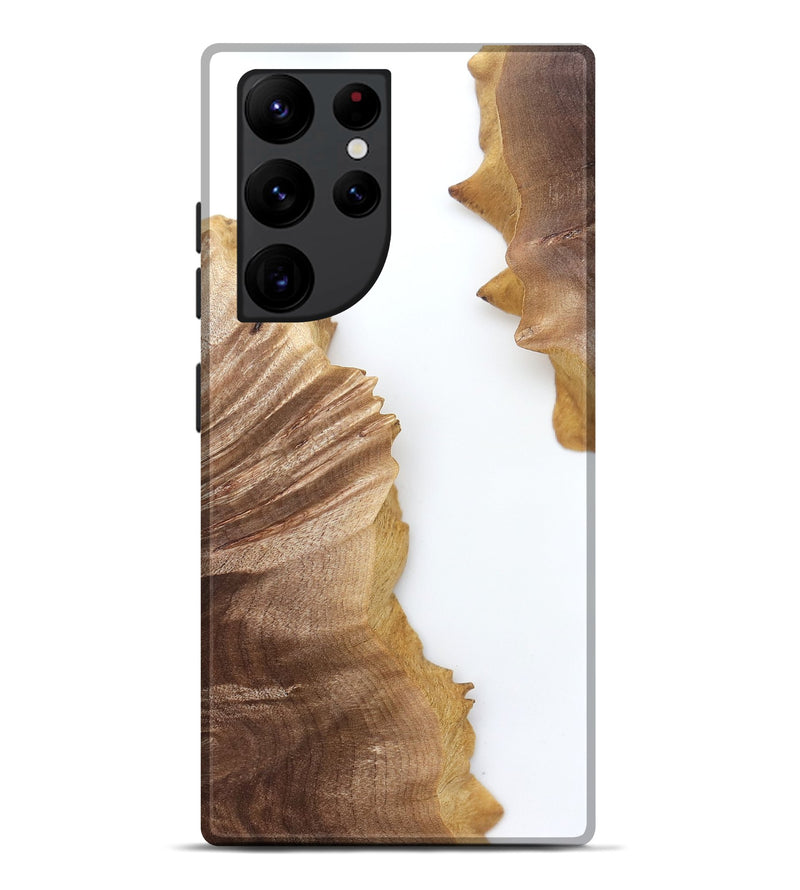 Galaxy S22 Ultra Wood Live Edge Phone Case - Blake (Clear, 829289)