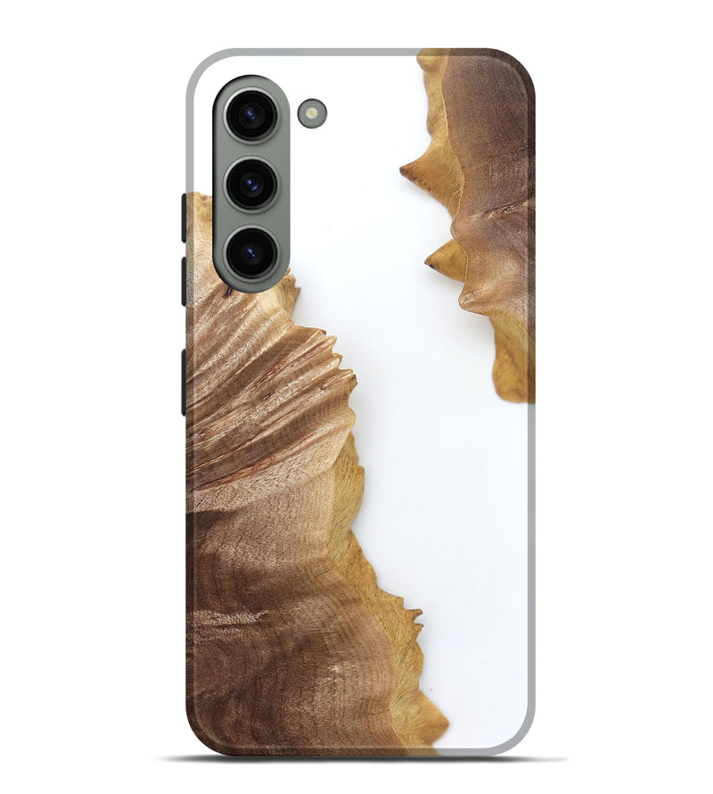 Galaxy S23 Plus Wood Live Edge Phone Case - Blake (Clear, 829289)