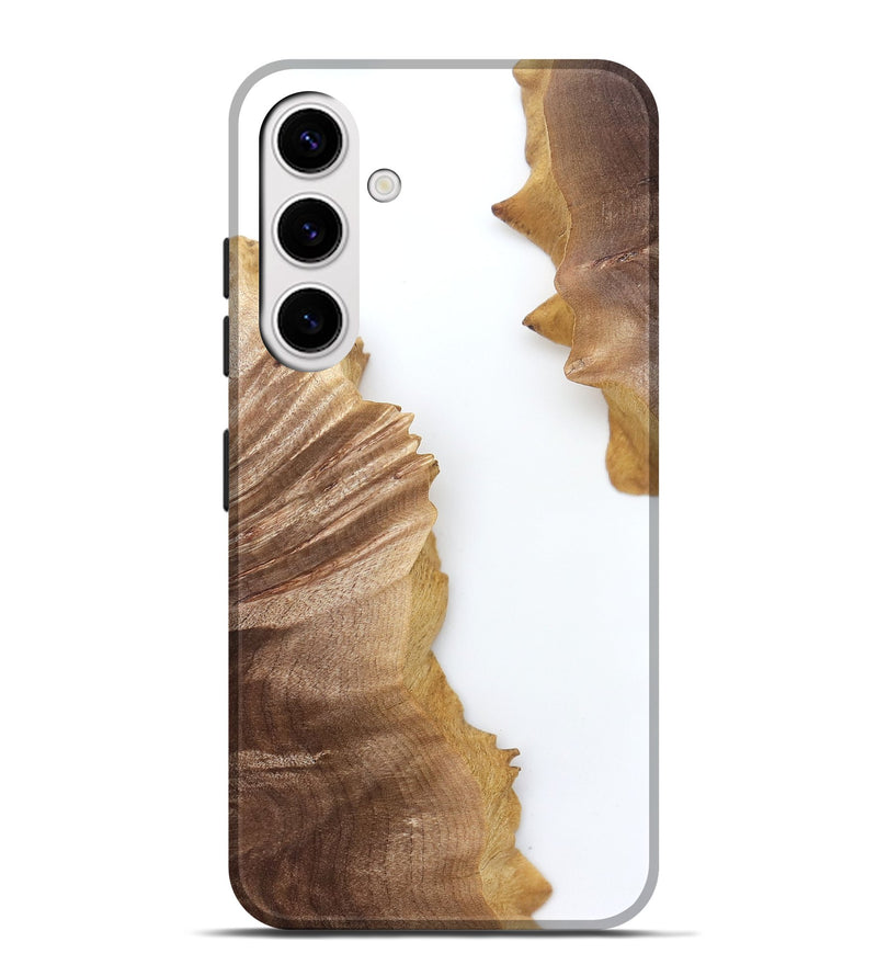 Galaxy S25 Plus Wood Live Edge Phone Case - Blake (Clear, 829289)