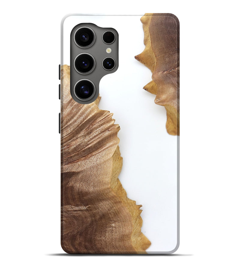 Galaxy S25 Ultra Wood Live Edge Phone Case - Blake (Clear, 829289)