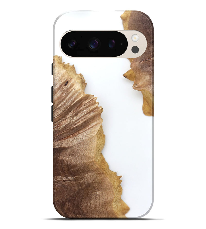 Pixel 10 Pro XL Wood Live Edge Phone Case - Blake (Clear, 829289)