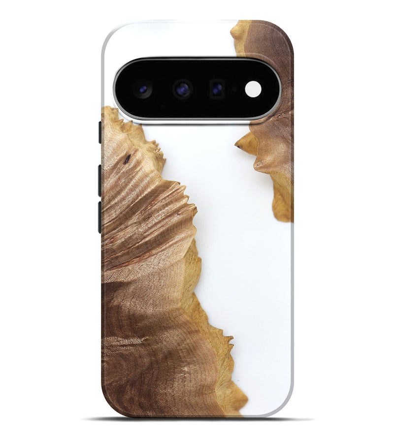 Pixel 11 Pro XL Wood Live Edge Phone Case - Blake (Clear, 829289)