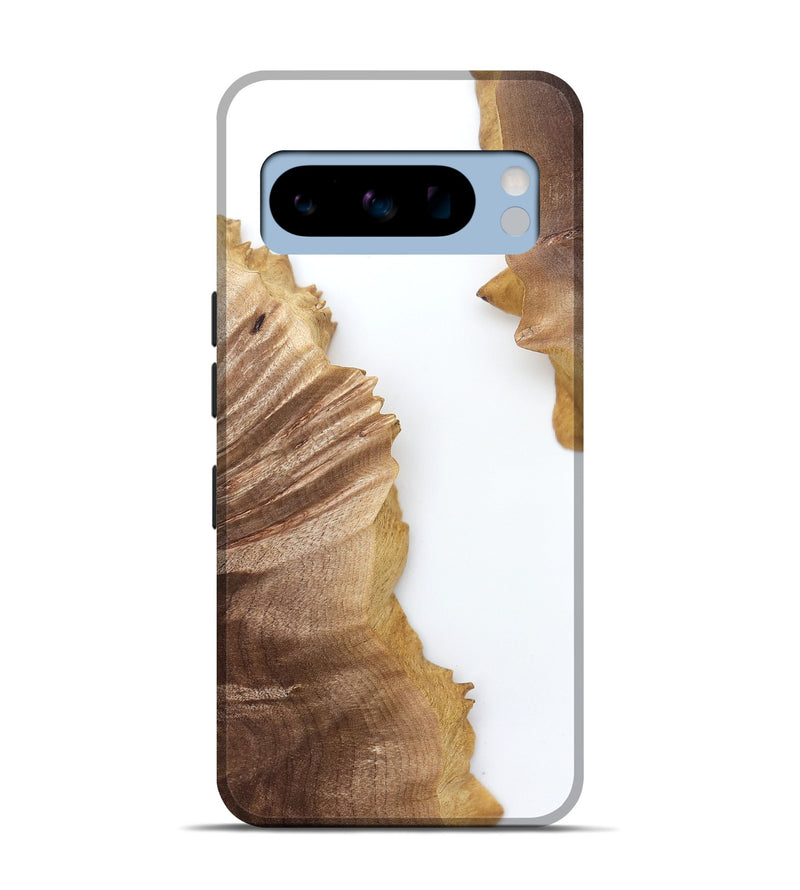 Pixel 8 Pro Wood Live Edge Phone Case - Blake (Clear, 829289)
