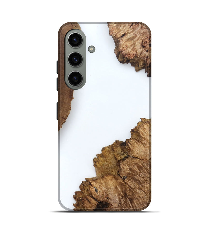 Galaxy S24 Wood Live Edge Phone Case - Davian (Clear, 829291)